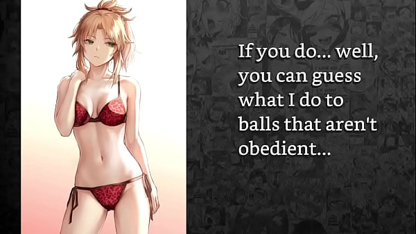 Mordred from fate locks you in chastity to celebrate locktober