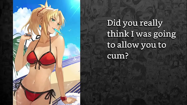 Mordred from fate locks you in chastity to celebrate locktober 