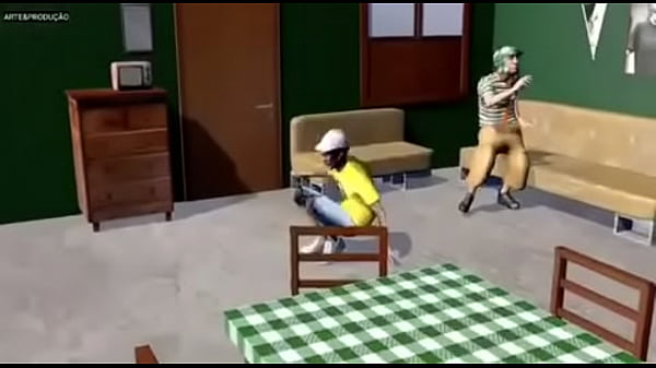 Chaves dan&ccedil_ando break com velho safado