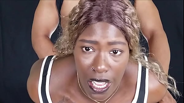 Ebony Try First Time ANAL