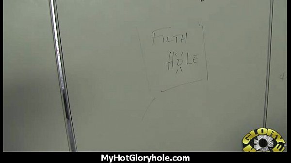 Horny_Lady Enjoys Gloryhole Cocksucking Interracial 14