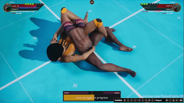 Horie VS Leticia Naked Fighter 3D