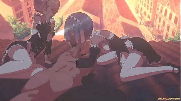 Rem e ran pagando um boquete 