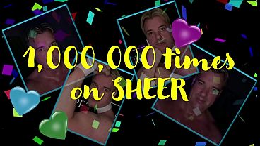 1 000 000 THANKS TO ALL MY SHEER FANS AROUND THE WORLD