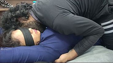 Blindfolded Wife Body Touching Hot Romance