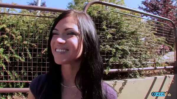 Picked up babe gets her pussy eaten and fucked by a hard cock 