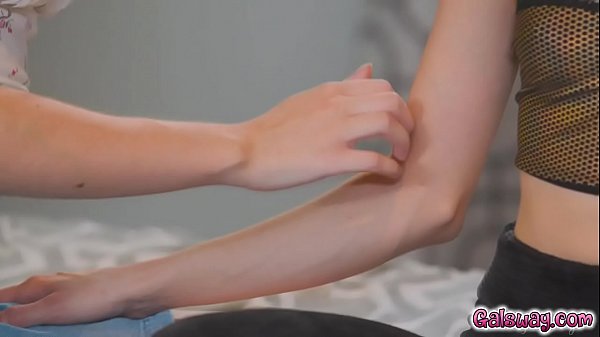 Lola Fae shared wild sensual kisses with Lacy_Lennon and Maya Kendrick