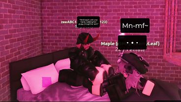 Fucking a horny puppy slut in roblox 