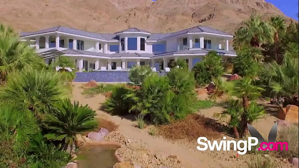 Swinger couple makes an excitingarrival to the_swing house