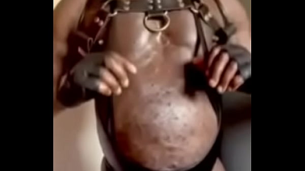 Black Muscle Latex &amp High Boots Fetish Show