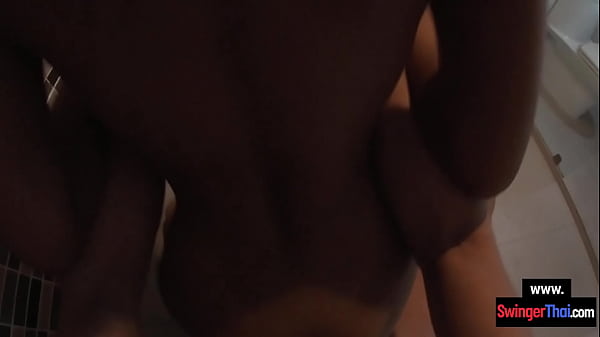 After a night out in Bangkok amateur teencouple fucked