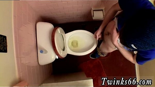 Gay boy pissing at school Unloading In The Toilet Bowl 