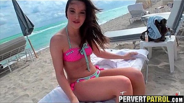 Brunette beach teen picked up and given the cock natalie heart 1 