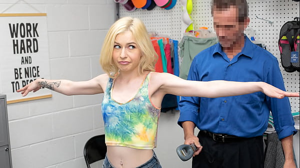 Eighteen Year Old Teen Caught Attempting to_Shopliftat The_Store Pervcop
