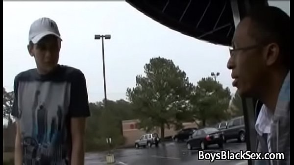 Black Muscular Gay Dude Fuck White Skinny Sexy Boy 15 