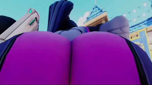 Overwatch tracer eats widow booty pov