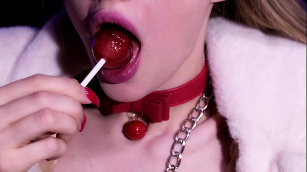 Sexy rich Bitch Kira Loster_Suck lollipop and get oragasm