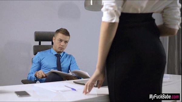 Sexy secretary Sheri Vi seduces her boss and fuckshim