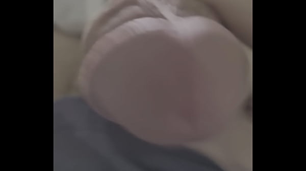 Solo cock play closeup 