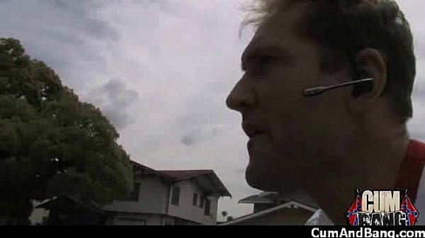 Ebony cumslut gets multi facial in gangbang 26