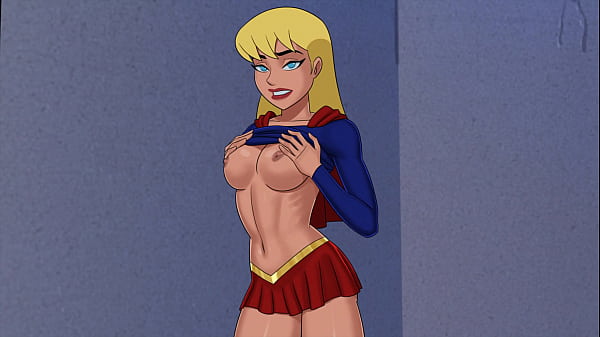 Muscular bald villain fucks beautiful hero