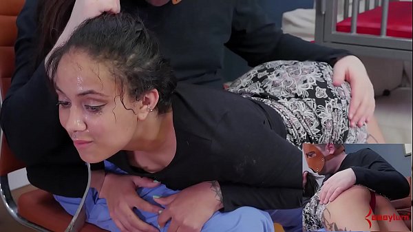 Play MP4 - Little bubble-butt slave&comma; Kingsley&comma; gets ass punished while gargling cum