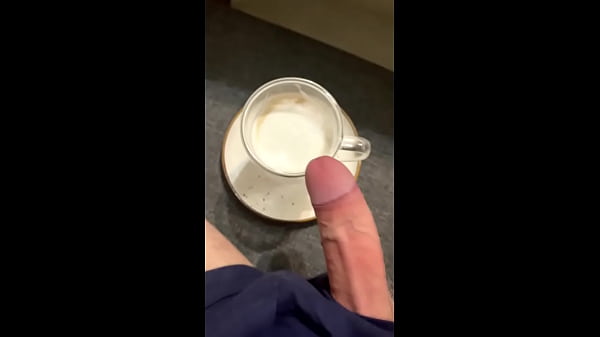 Get Up My Dear! A Cappuccino With Sperm Awaits You thumbnail