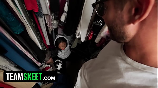 Exotic Petite Babe In Panda Costume Jumps On Huge_Cock And Gets Her Tiny TwatPounded Hard