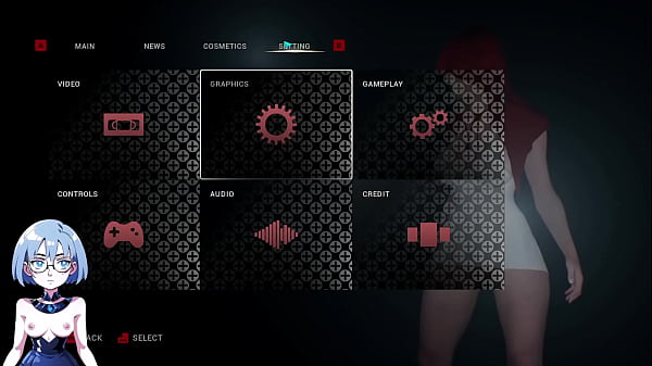 Horny blonde fucked by a fat old man catch me gameplay 1 