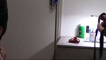 Preview - MILF mouth-fucked with ring gag and massive throat cumshot 