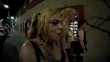 Hot Public Shemale Model Adventure 