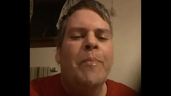 Eating my own cum 