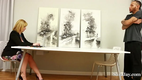 Play MP4 - Big Dicked Employee Fucks Mature Cock Drainer Sara Jay For A Raise&excl;