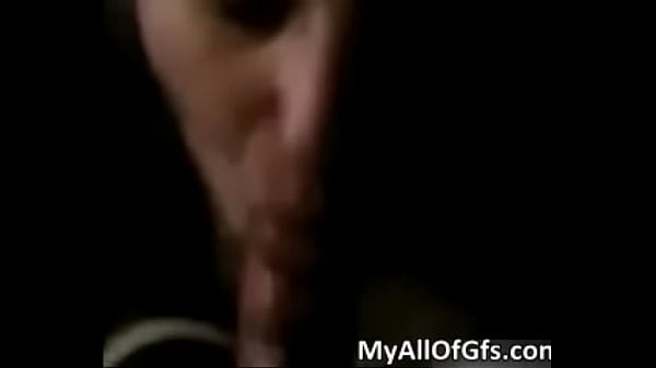 Amazing brunette hoe_blows stiff cock