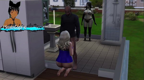 Sims_4 Revisting the_Sims andhaving_a milf and a goth milf live together andhave sex with differentpeople
