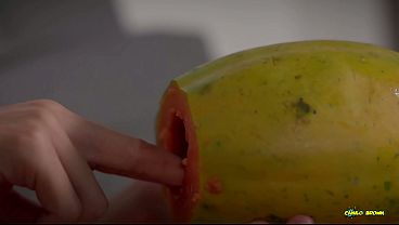 Asian Twink Breeds a Juicy Papaya &ndash; Homemade Fleshlight Fuck 