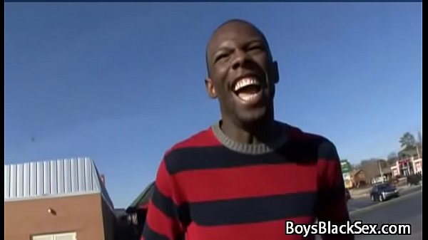 White Sexy Teen Gay Boy Love Big Black Dick Inside Him 13