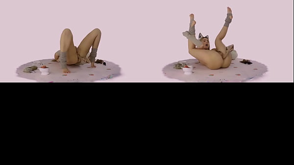 Ginger vixen agatha vega plays with butt plug tail & wants your cum 