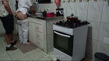 Maid Had Her Ass Used While Washing Dishes. thumbnail