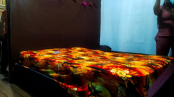 My stepfather walks around the house so that night falls and he can spend the night in my apartment. (Warm-up) 