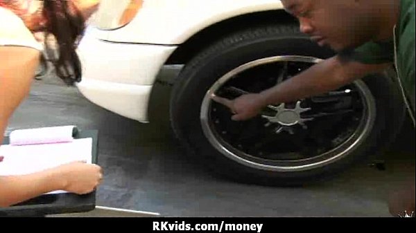 Desperateteen naked in public and fucks_to pay rent 24