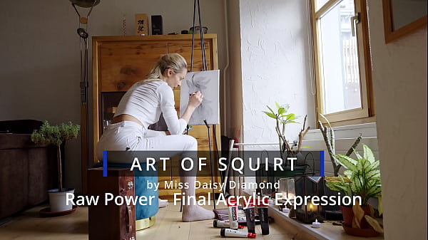 Sfw fluid abstract expression art by miss daisy diamond 