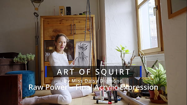 Sfw fluid abstract expression art by miss daisy diamond