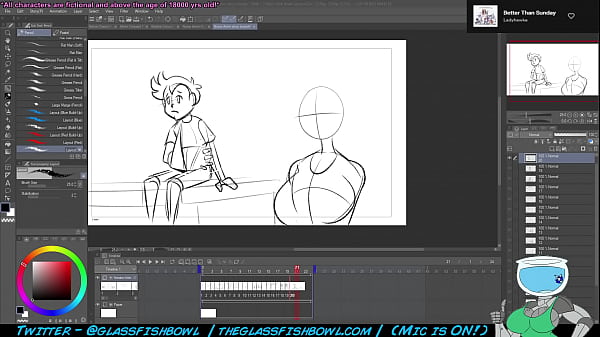 Nonton Ss Broadcast By Glassfishbowl On Picarto From February Nineteenth 2023 B thumbnail