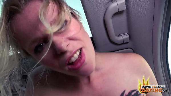 PublicSexDate - Small_Blonde Slut_Claudia Sucks Stranger Dick in Her Car