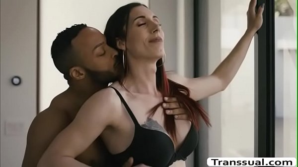 Horny Guy fucks Two Stepsisters TGirl Foxxy and Melanie Brooks ass 