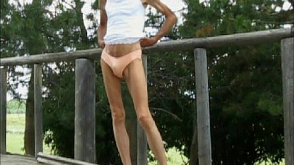 Anal Fisting Outdoors With My Panties Pulled Down 