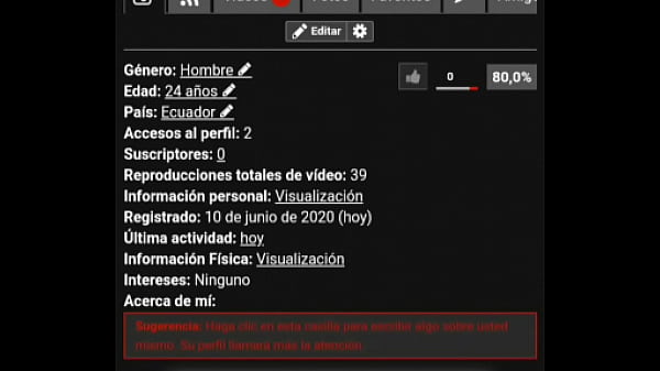 V&iacute;deo de verificaci&oacute;n 