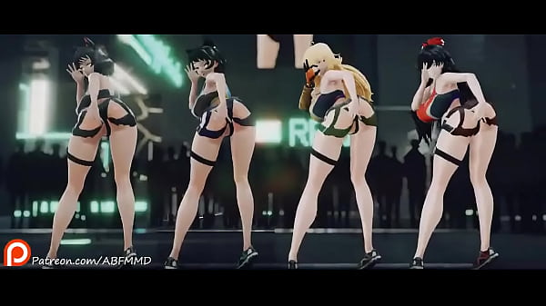 MMD RWBY_Pac Man_Dance