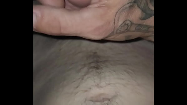 Dick play while laying down 